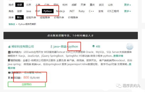 Python賺錢大法 大學(xué)生如何通過軟件外包服務(wù)月入過萬